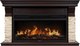 Каминокомплект Electrolux EFP/P-3620LS/Firelight Michigan 42/40/36 (камень молочный/шпон темный дуб) - 