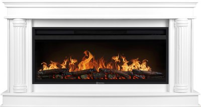 Каминокомплект Electrolux EFP/P-3620LS / Firelight Olympia 42/40/36 (белый) - 