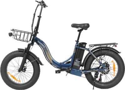 Электровелосипед Samebike City Master Fat / MY-E02 (синий) - 