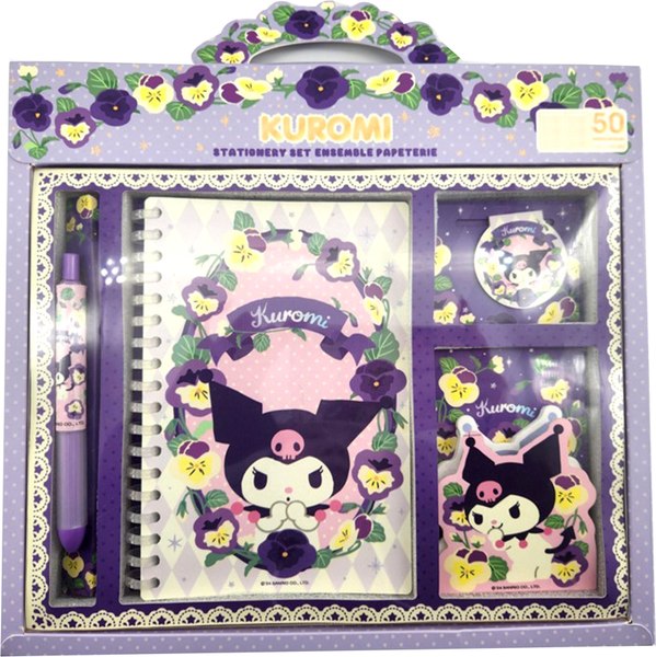 Набор блокнотов Miniso Sanrio Characters Collection. Kuromi 9258