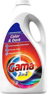 Гель для стирки GAMA Color & Dark (4.5л) - 