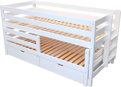 

Двухъярусная кровать, Мелита 200x90 и 190x90 с ящиками