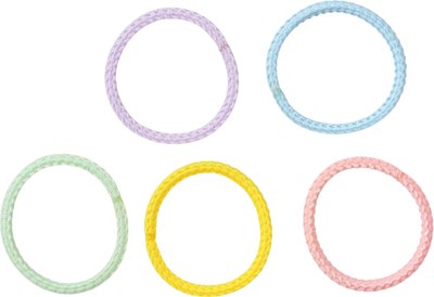 Набор резинок для волос Miniso 6395 (40шт) - 