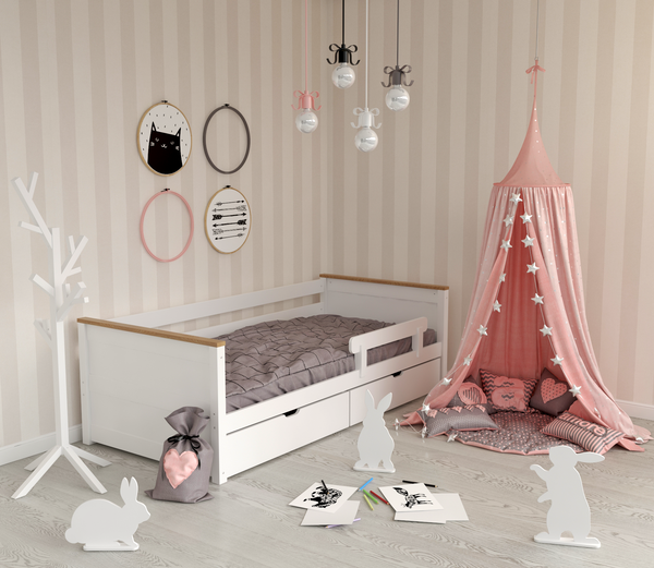 Купить Кровать-тахта Elis Афина 180x80 без ящиков с бортиком-накладкой в Бобруйске
