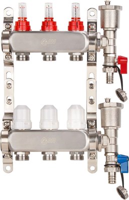 Коллекторная группа отопления AV Engineering AVE13600103Kplus - 