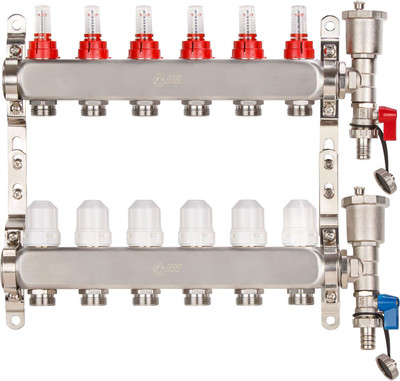Коллекторная группа отопления AV Engineering AVE13600106Kplus - 