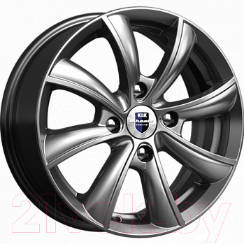 

Литой диск K&K, Бриз 15x6" 4x100мм DIA 60.1мм ET 50мм Dark Platinum