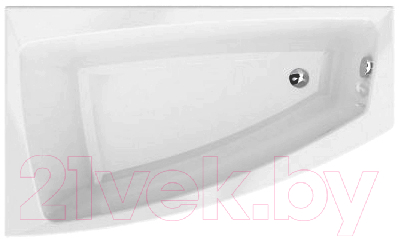Ванна акриловая Cersanit Lorena 150x90 L / S301-084 (с ножками)