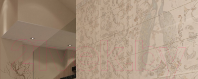 Декоративная плитка Beryoza Ceramica Павана 2 светло-бежевый (250x500)