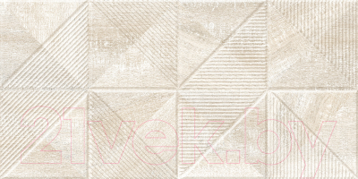 Декоративная плитка Beryoza Ceramica Астерия 1 светло-бежевый (300x600)