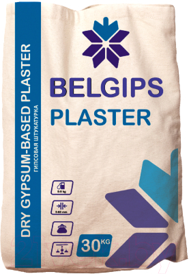 Штукатурка выравнивающая Belgips Plaster (30кг)