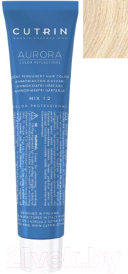 

Крем-краска для волос Cutrin, Блонд, Aurora Demi Permanent Hair Color 10.0