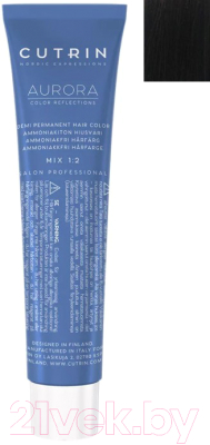 

Крем-краска для волос Cutrin, Шатен, Aurora Demi Permanent Hair Color 4.0