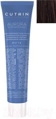 

Крем-краска для волос Cutrin, Шатен, Aurora Demi Permanent Hair Color 5.74