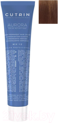 

Крем-краска для волос Cutrin, Русый, Aurora Demi Permanent Hair Color 7.36