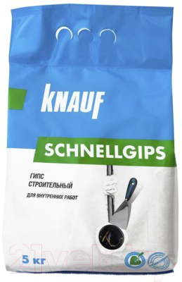 Гипс строительный Knauf Schnellgips (5кг)