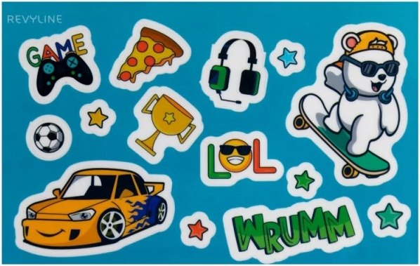 Ультразвуковая зубная щетка Revyline RL 055 Kids / 7936 (голубой)