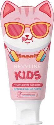 Зубная паста Revyline Kids с ароматом клубники / 8443 - 