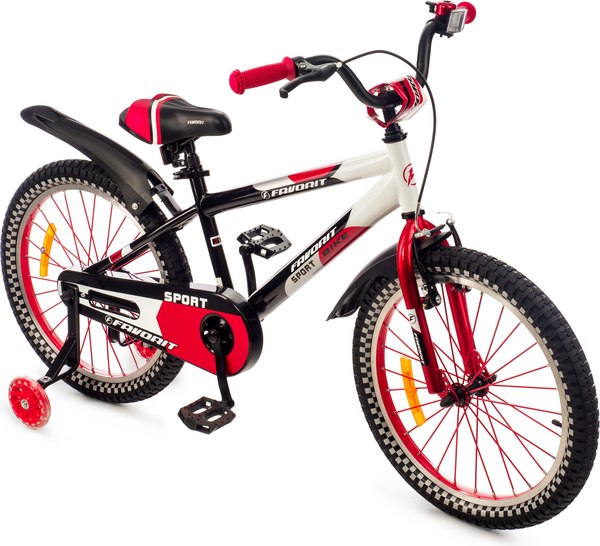 Детский велосипед FAVORIT Sport SPT-20RD2 (разобранный, в коробке)