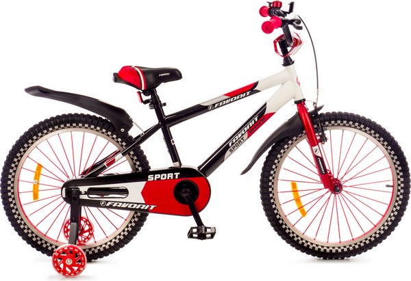 Детский велосипед FAVORIT Sport SPT-20RD2 (разобранный, в коробке)