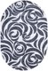Ковер Витебские ковры Сити овал f3668c6o (2x4) - 