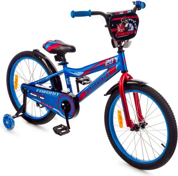 Детский велосипед FAVORIT Biker / BIK-20BR (разобранный, в коробке)