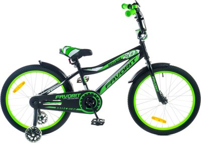 Детский велосипед FAVORIT  BIK-20GN (разобранный, в коробке) - 
