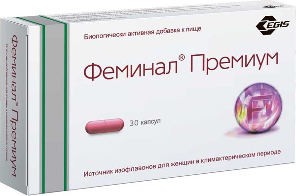 Пищевая добавка Феминал Премиум №30 (капс 221мг)