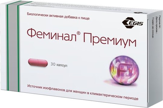 Пищевая добавка Феминал Премиум №30 (капс 221мг)