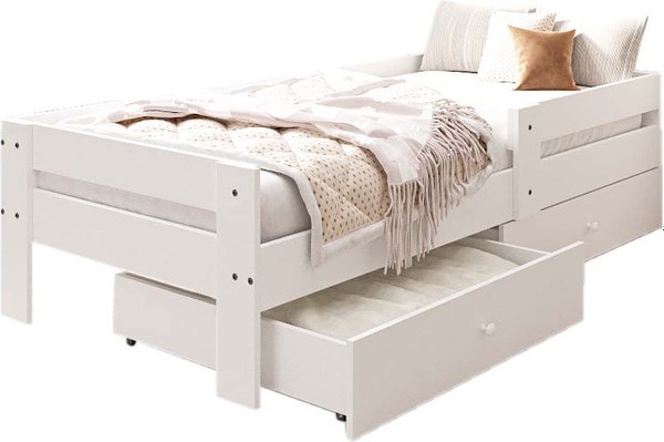 Кровать-тахта EcoWood Барселона-2 с ящиками 80х180 / ECO.001.00053.80-180.101SE