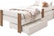 Кровать-тахта EcoWood Барселона-2 с ящиками 80х180 / ECO.001.00053.80-180.101SE/376WML - 