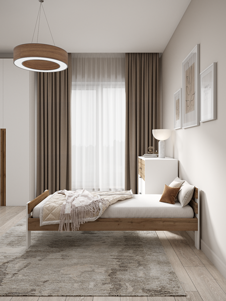 Купить Односпальная кровать EcoWood Сидней-2 80х180 / ECO.001.00054.80-180.376WML/101SE в Бобруйске