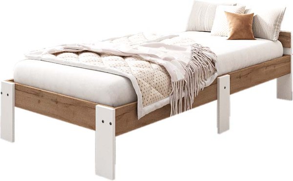 Односпальная кровать EcoWood Екта-2 80х180 / ECO.001.00058.80-180.376WML/101SE