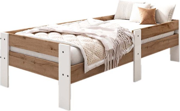 Кровать-тахта детская EcoWood Флорида-2 70х140 / ECO.001.00060.70-140.376WML/101SE