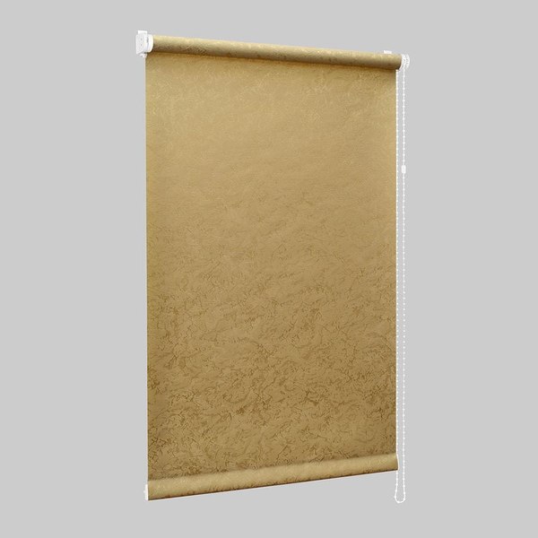 Рулонная штора Delfa Сантайм Жаккард Венеция СРШ-01 МЭД 29511 (48x160, золото)