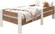 Кровать-тахта EcoWood Флорида-2 80х180 / ECO.001.00060.80-180.376WML/101SE - 