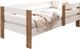 Кровать-тахта детская EcoWood Атланта-2 80х160 / ECO.001.00050.80-160.101SE/376WML - 