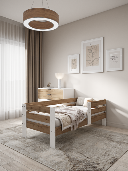 Купить Кровать-тахта EcoWood Атланта-2 80х180 / ECO.001.00050.80-180.376WML/101SE в Бобруйске