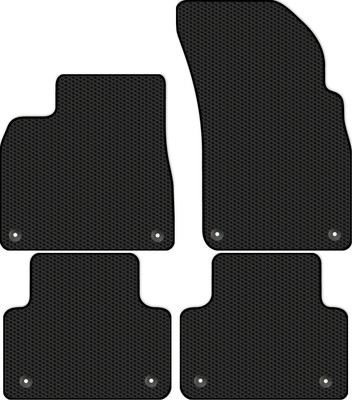 Комплект ковриков для авто Alicosta 2565_1 для Bentley Bentayga I SUV 2016-н.в. (EVA соты, черный) - 