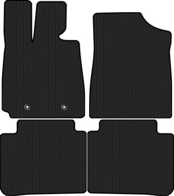 Комплект ковриков для авто Alicosta 1891_1 для BYD HAN I седан/EV 2020-н.в. (EVA соты, черный) - 
