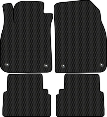 Комплект ковриков для авто Alicosta 2571_1 для Cadillac BLS седан 2006-2010 (EVA соты, черный) - 