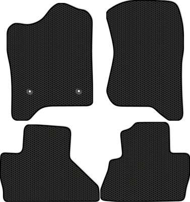 Комплект ковриков для авто Alicosta 2576_1 для Cadillac Escalade SUV 2015-2020 (EVA соты, черный) - 