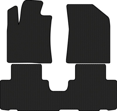 Комплект ковриков для авто Alicosta 2586_1 для Changan CS 75 Plus I SUV 2021-н.в. (EVA соты, черный) - 