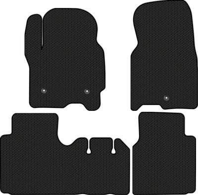 Комплект ковриков для авто Alicosta 2622_1 для Chevrolet Tahoe V SUV/GMTT1XX 2021-н.в. (EVA соты, черный) - 