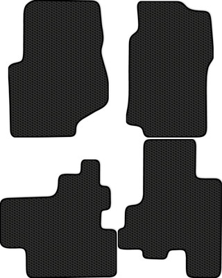 Комплект ковриков для авто Alicosta 2623_1 для Chevrolet TrailBlazer I SUV/GMT360 2001-2010 (EVA соты, черный) - 