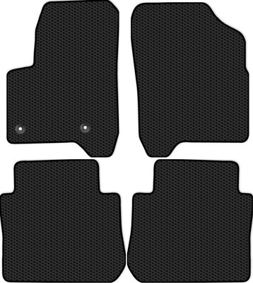 Комплект ковриков для авто Alicosta 0281_1 для Citroen C3 Picasso минивэн 2009-2016 (EVA соты, черный) - 