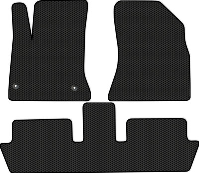 Комплект ковриков для авто Alicosta 0289_1 для Citroen C4 Picasso минивэн 2007-2014 (EVA соты, черный) - 