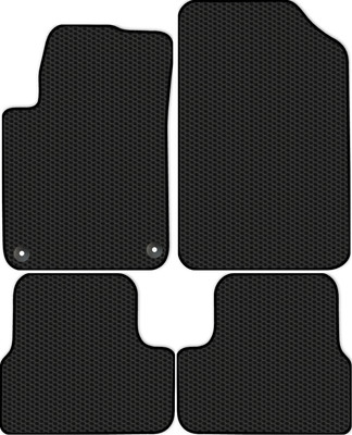 Комплект ковриков для авто Alicosta 2633_1 для Citroen DS3 хэтчбэк 2009-н.в. (EVA соты, черный) - 