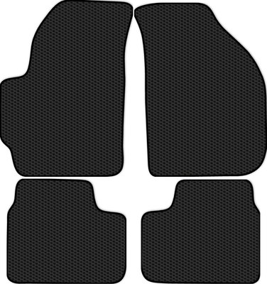 Комплект ковриков для авто Alicosta 0309_1 для Daewoo Matiz II хэтчбэк/M150 2000-2015 (EVA соты, черный) - 