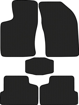 Комплект ковриков для авто Alicosta 0310_1 для Daewoo Nexia седан/N150/N100 2002-2016 (EVA соты, черный) - 